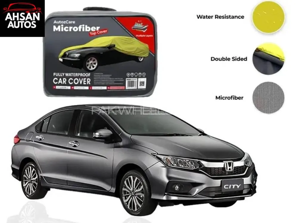 Honda City Microfiber Car Top Cover - Model 2022-2025 Image-1