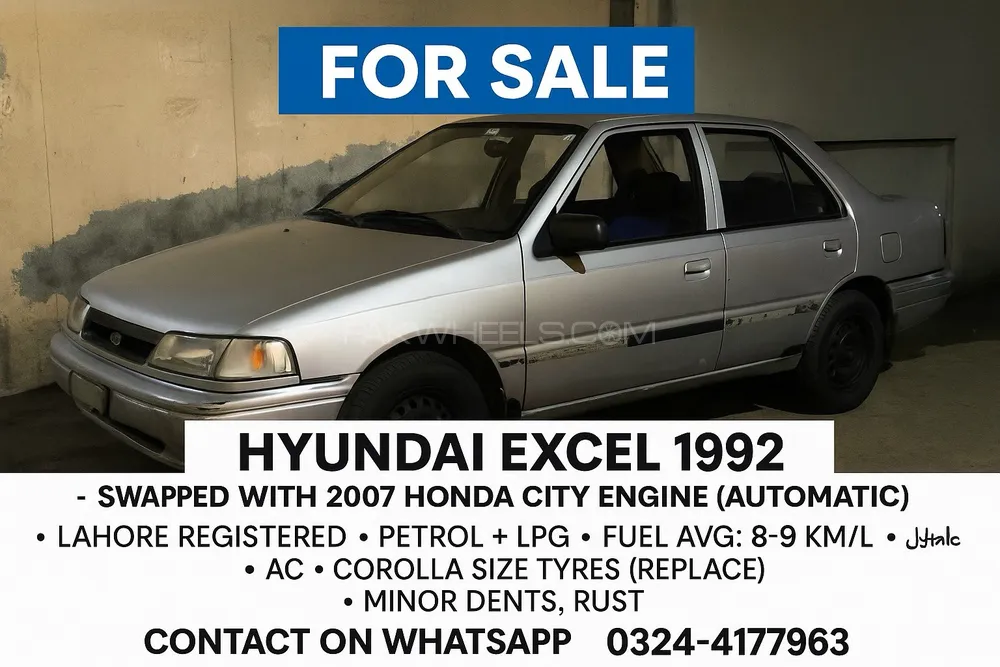 ہنڈائی ایکسل 1992 for Sale in لاہور Image-1