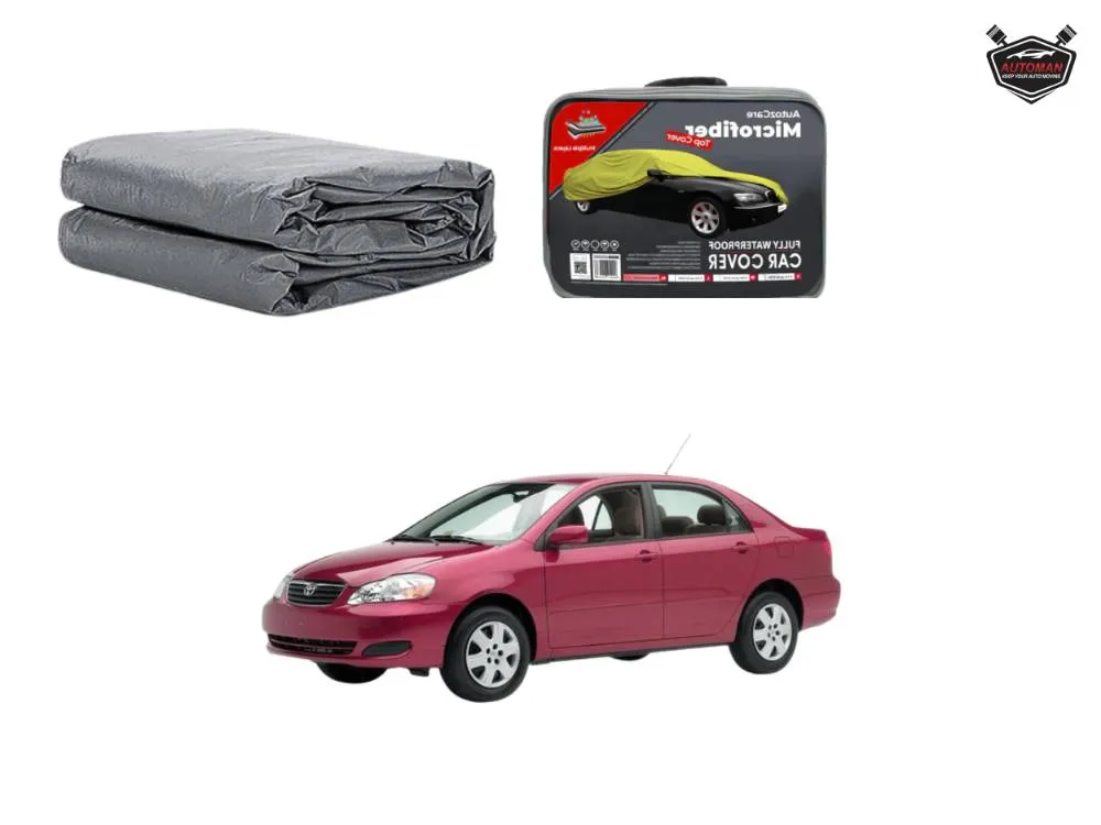 Premium Cotton Fabric Top Cover for Toyota Corolla (1995-2008) – Custom Fit, Soft & Durable Protecti Image-1