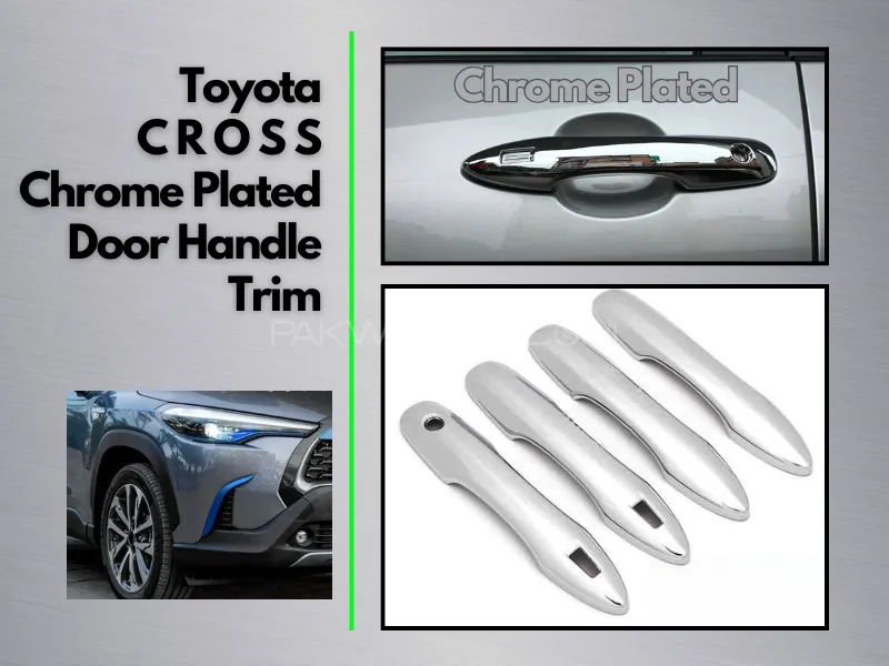 Toyota CROSS 2021-2025 Door Handle Chrome Image-1