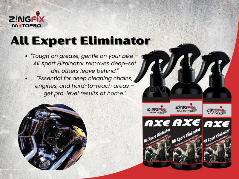 Zingfix All Xpert Eliminator – 400ML (Pack of 3) | Heavy-Duty Degreaser & Cleaner Image-1