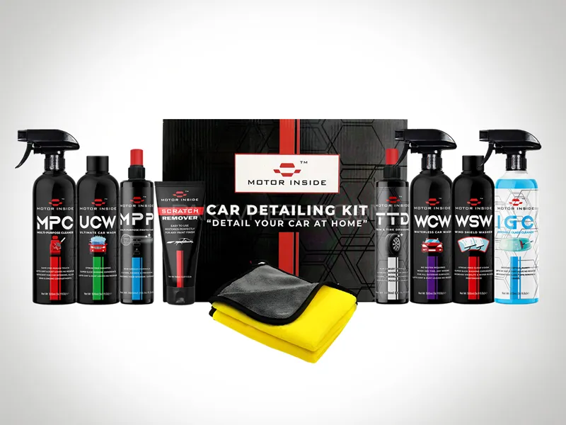 Motor Inside Car Care Kit 9 in 1 Image-1