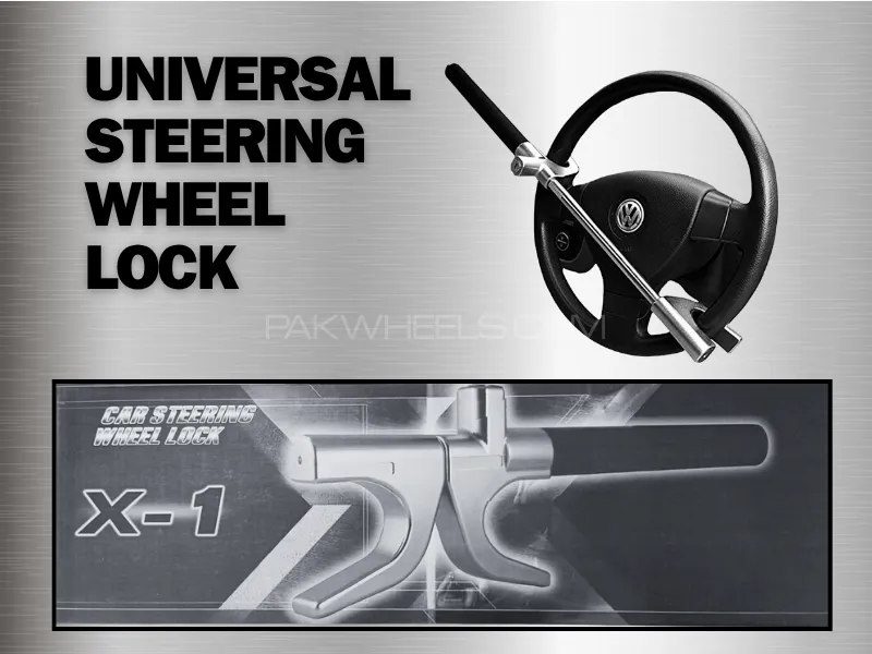 Car Steering Wheel Lock Anti-Theft And Self-Rescue Window Broken Tool Security Auto Lock Image-1