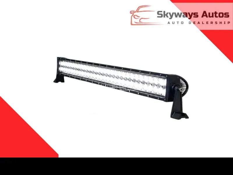 Heavy-Duty 180W Dual-Row LED Light Bar – 60 High-Intensity LEDs for Off-Road & Utility Vehicles Image-1
