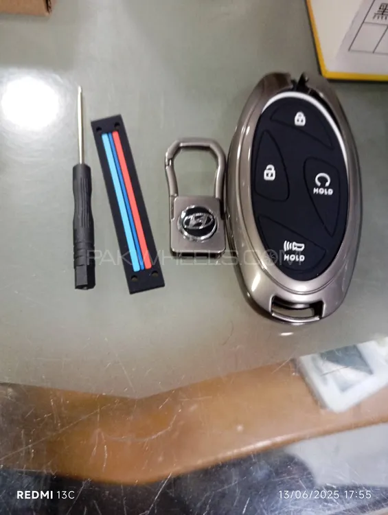 HYUNDAI SONATA N LINE AND ELANTRA METAL KEY COVER Image-1