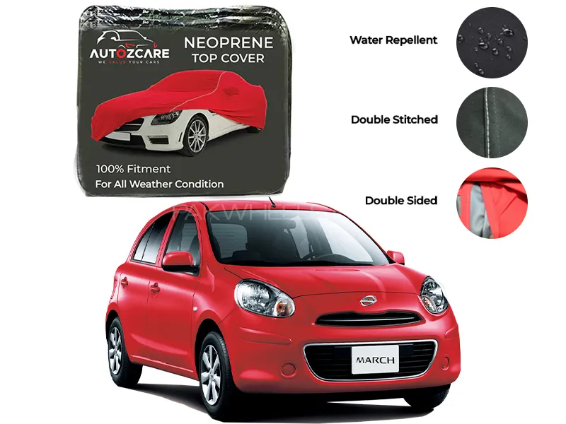 Nissan March Neoprene Top Cover - Model 2002-2010 Image-1
