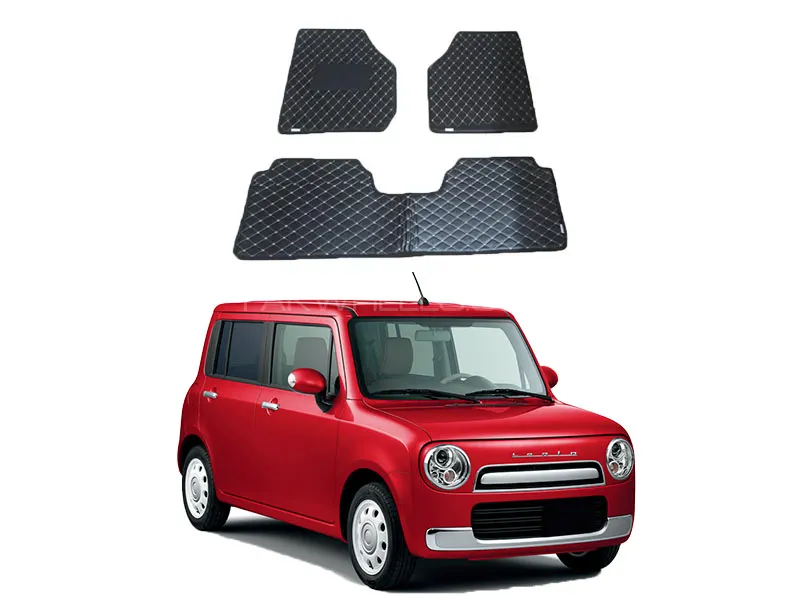 Suzuki Alto Lapin 7D Floor Mat ( Flat Style ) - Model 2015-2025 Image-1