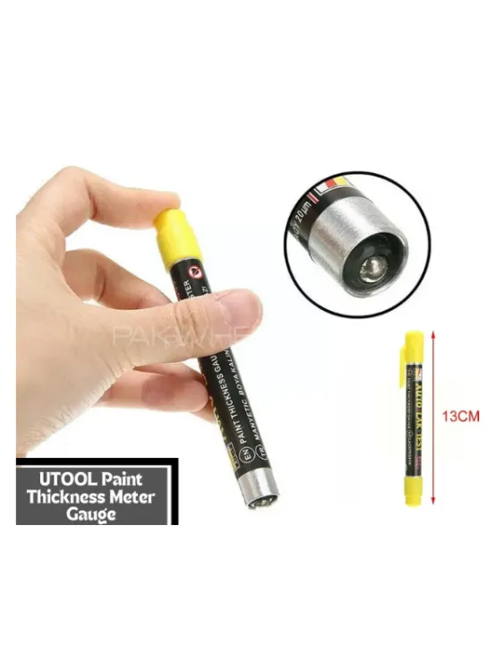 Car Paint Thickness Tester Check Scale Pointer Meter Test Tip Check / Thickness Gauge for Car Bit 30 Image-1
