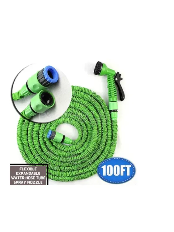 High Quality Expandable Magic Hose, High-Pressure Car Wash, 7Water Spraying Functions, Water Gun Image-1