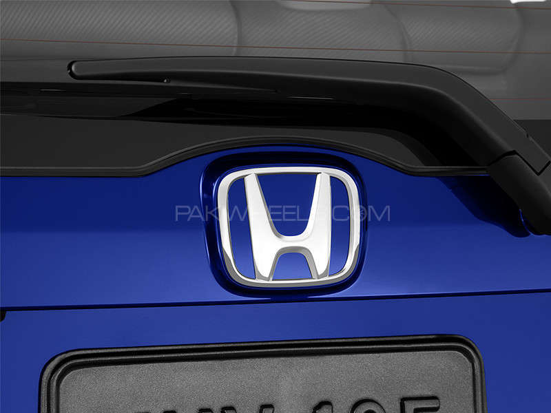 Honda Front & Back Emblem - Blue  Image-1