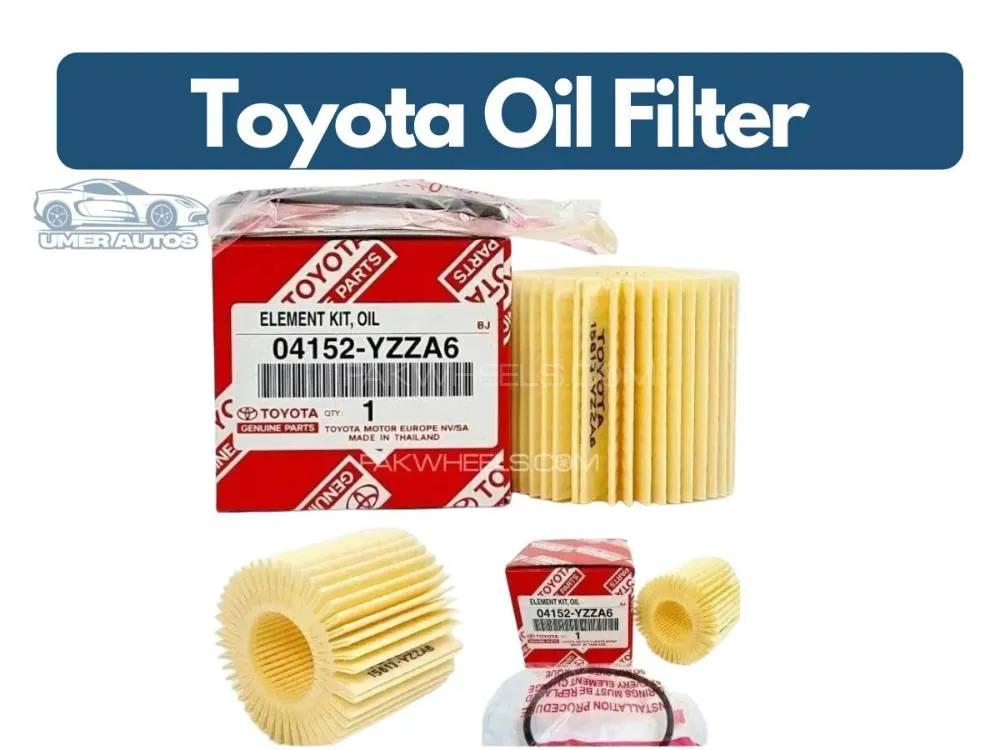 Toyota Genuine Oil Filter For Toyota Prius 2009 - 2015 1.8 OEM Number 04152-YZZA6