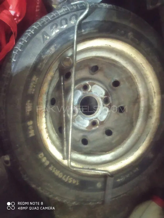 alto tyre with ring and tyre spana Image-1