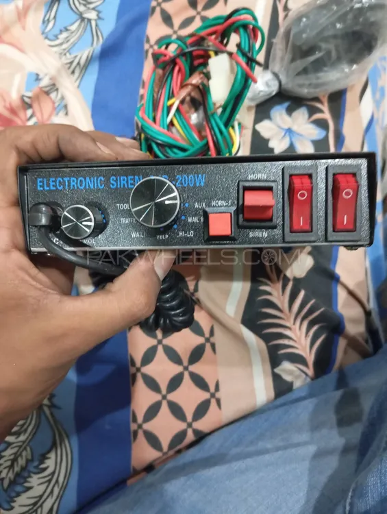 Electronic Siren CJB-200W Original Hong Kong product 100% Image-1