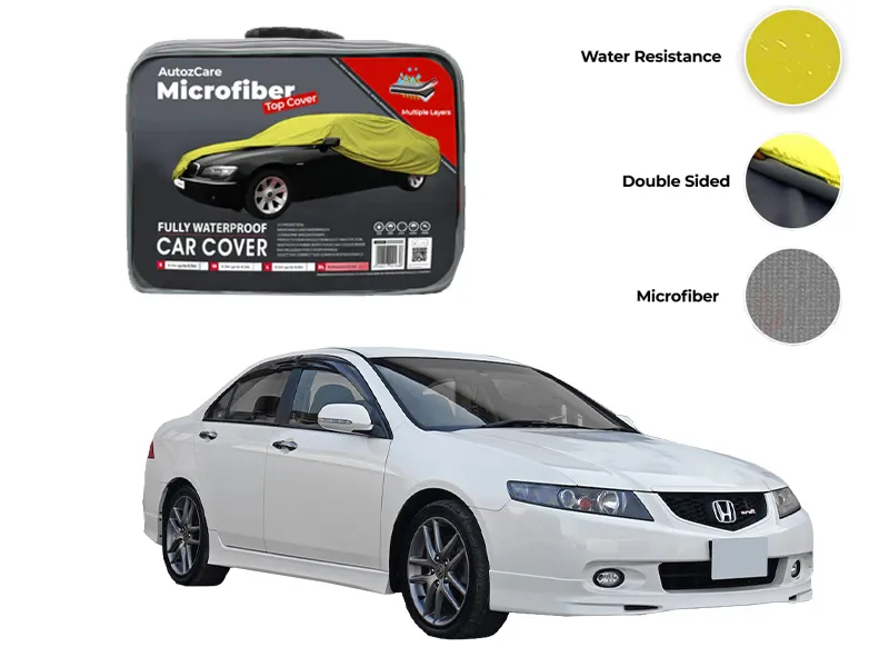Honda Accord CL7/CL9 Microfiber Car Top Cover - Model 2002-2007 Image-1