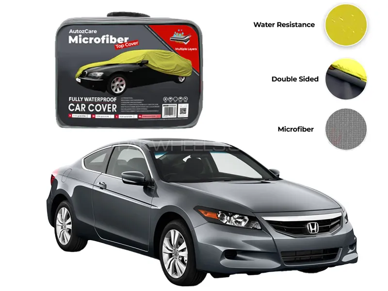 Honda Accord Microfiber Car Top Cover - Model 2008-2012 Image-1