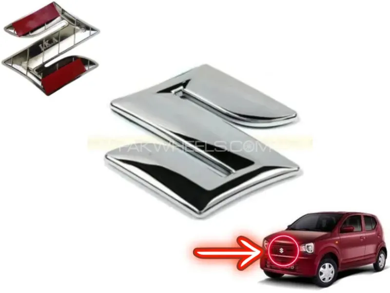 Suzuki Alto 2019-2025 S Logo - 1 Pcs - 10cm Suzuki Alto 2019-2025 S Logo - 1 Pcs - 10cm Image-1