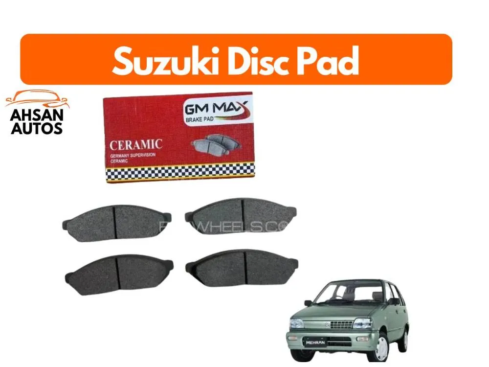Suzuki Mehran Front Disc Pad Gm Max D5009 Image-1