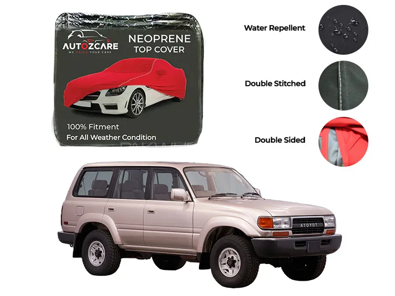 Toyota Prado FJ80 Neoprene Top Cover - Model 1990-1998 Image-1