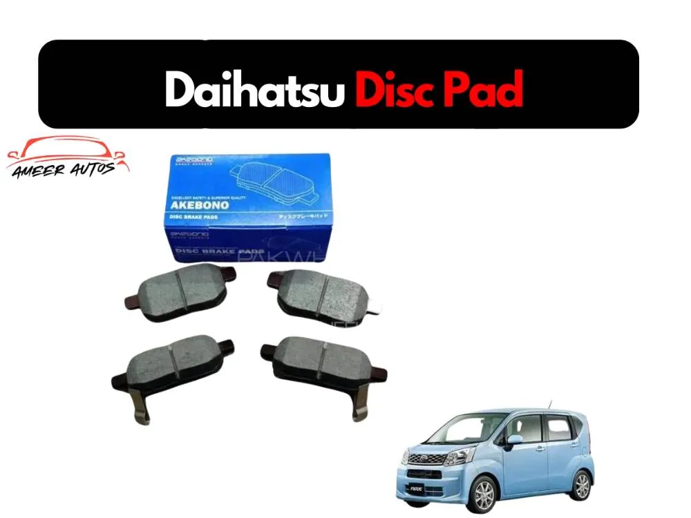 Daihatsu Move Front Disc Pad Akebono Japan An-608wk Image-1