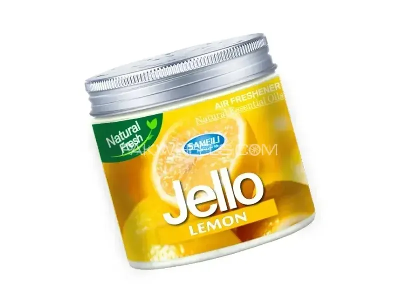 Jello Gel Air Freshener – Fresh Lemon Scent  Image-1