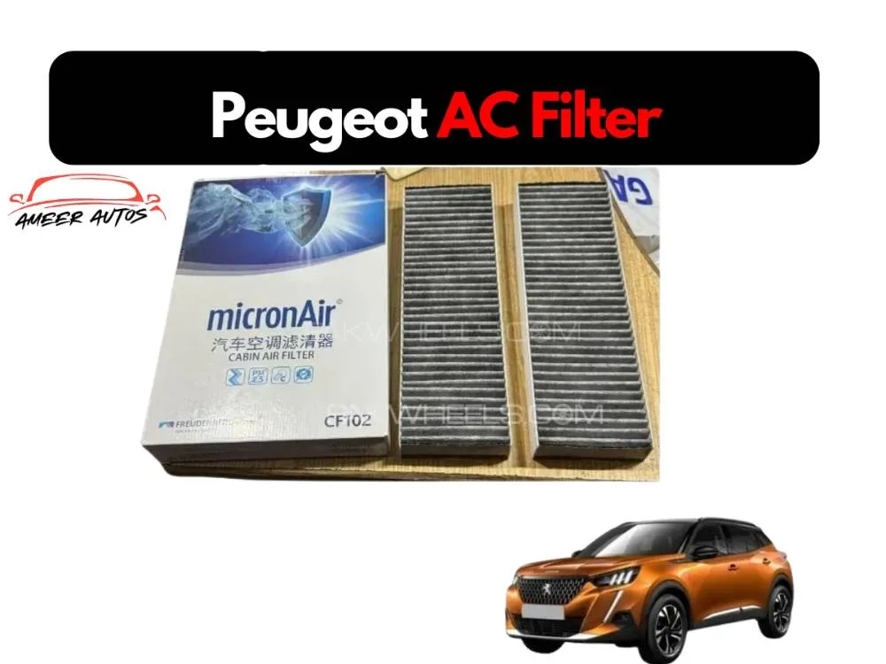 Cabin AC Filter for Peugeot 2008 – High-Quality Interior Air Replacement Filter Image-1