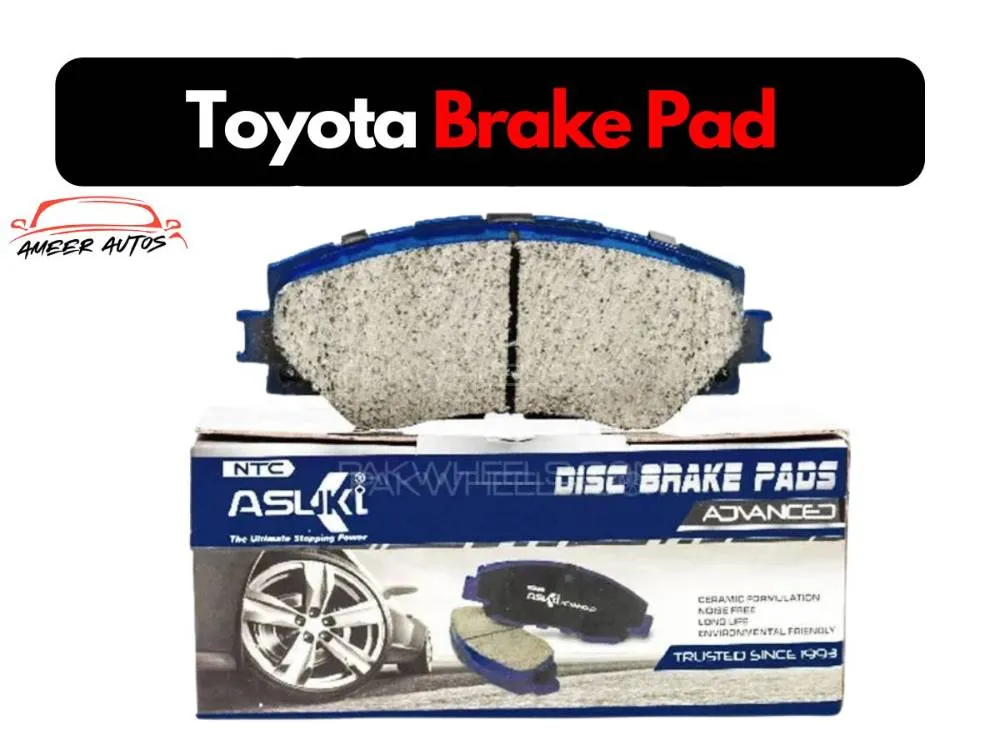 Toyota Corolla Asuki Advanced Rear Brake Pad - A-554 AD Image-1