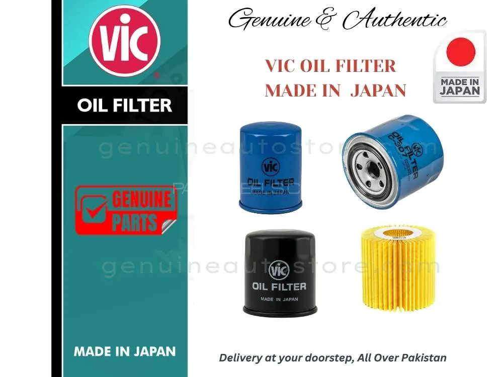 Toyota Corolla Xli 2018-2024 VIC OIL FILTER - MADE IN JAPAN Toyota Corolla Xli 2018-2024 VIC OIL FILTER - MADE IN JAPAN Image-2