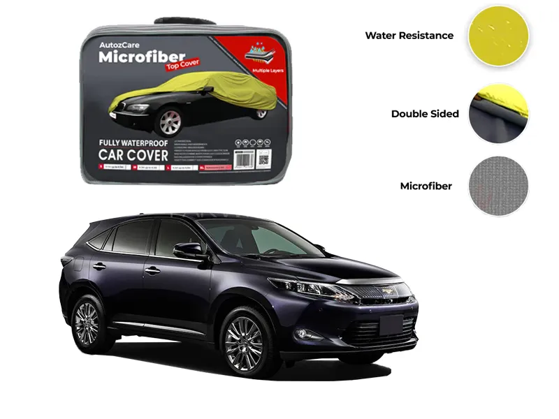 Toyota Harrier Microfiber Car Top Cover - Model 2019-2022 Image-1
