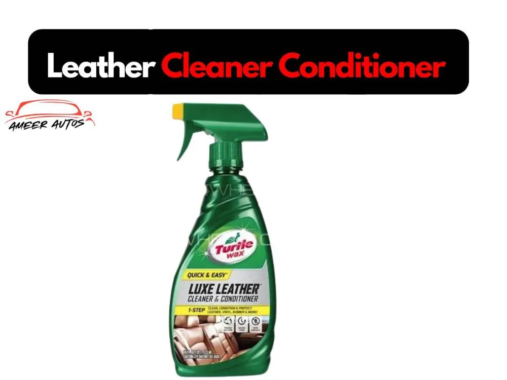Turtle Wax Luxe Leather Condition And Clean Image-1