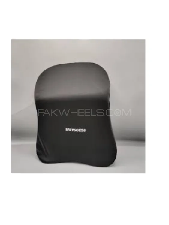 1 PC Universal Back Rest Cushion for Pain Relief Premium Quality Memory Foam For Car Seat  Image-1