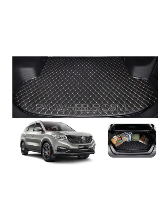 DFSK Glory 580 pro 7D Custom Car Trunk Mat - Model 2018-2025 Image-1