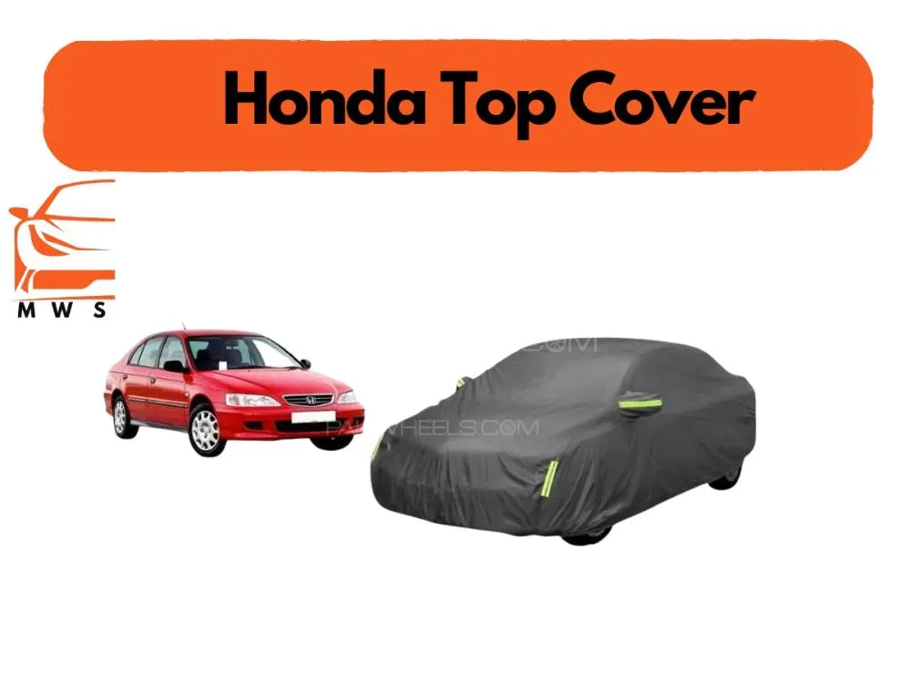 Honda City 1997 - 2001 Top Cover | Grey | Anti-Scratch | Double Layer | Heat Proof | Water Proof Image-1