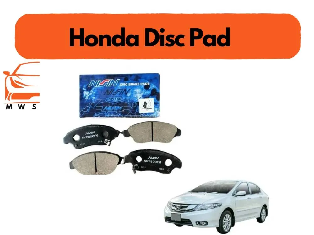 Honda City 2009-2020 Front Disc Pad 117W/117Y Nissin Japan Image-1