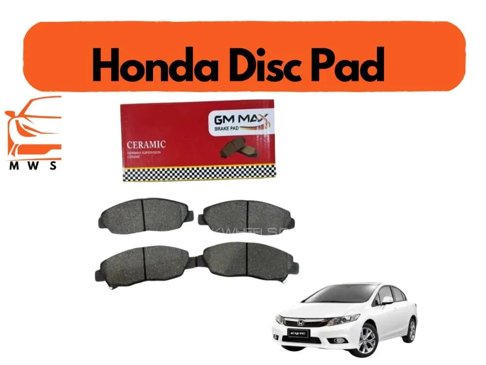Honda Civic 2006-2016 Front Disc Pad Gm Max D5091 Image-1