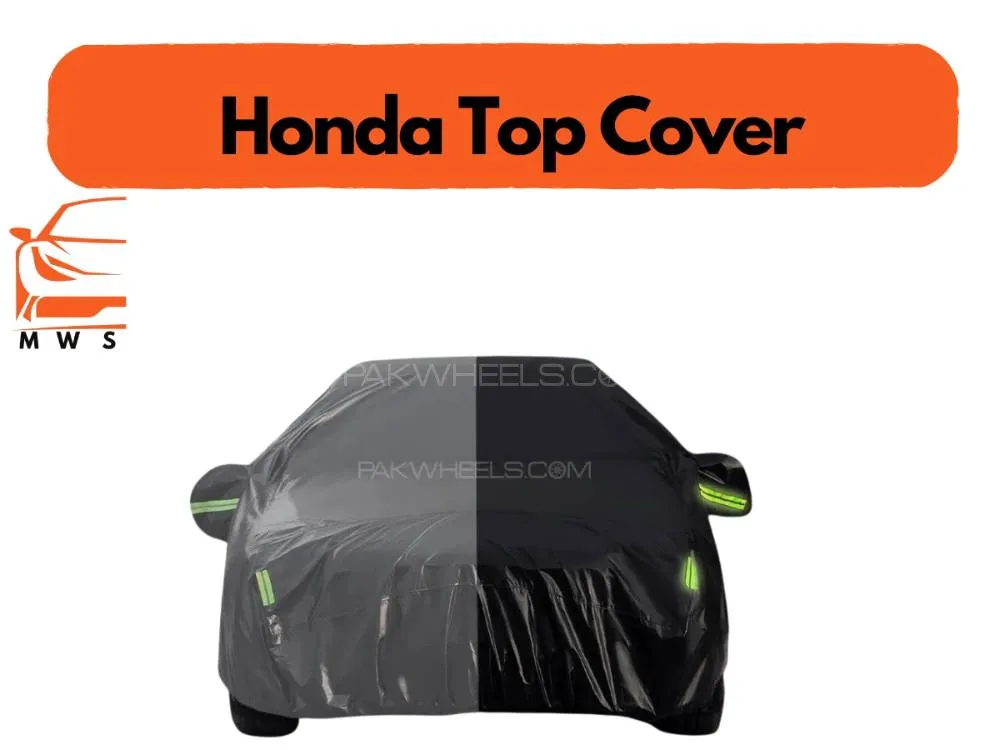 Honda Civic 2007-2012 Top Cover | Grey Double Layer Protection | Waterproof & Heatproof Shield Image-1