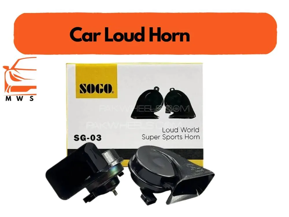 SOGO Car Loud Horn SG-03 12V Image-1