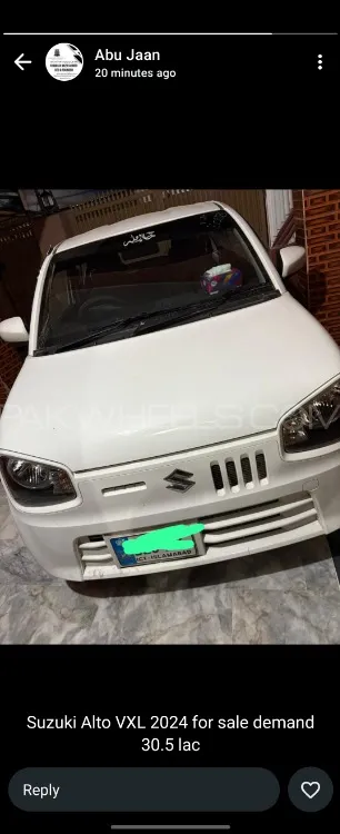 Suzuki Alto 2024 for Sale in Islamabad Image-1