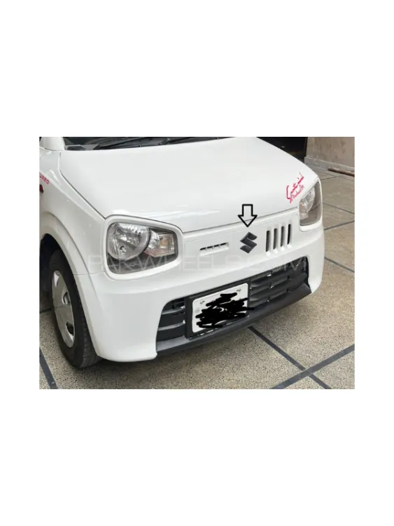 Suzuki "S" Monogram  Matt Black Front  Image-1