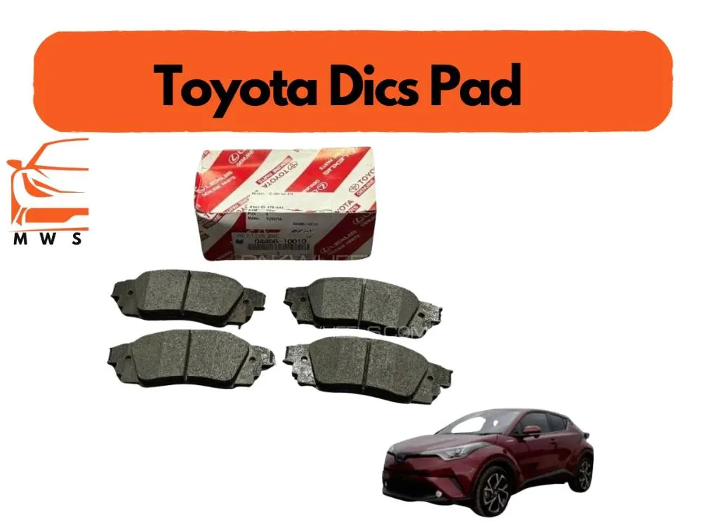 Toyota C-HR Rear Disc Pad Genuine 04466-10010 Image-1
