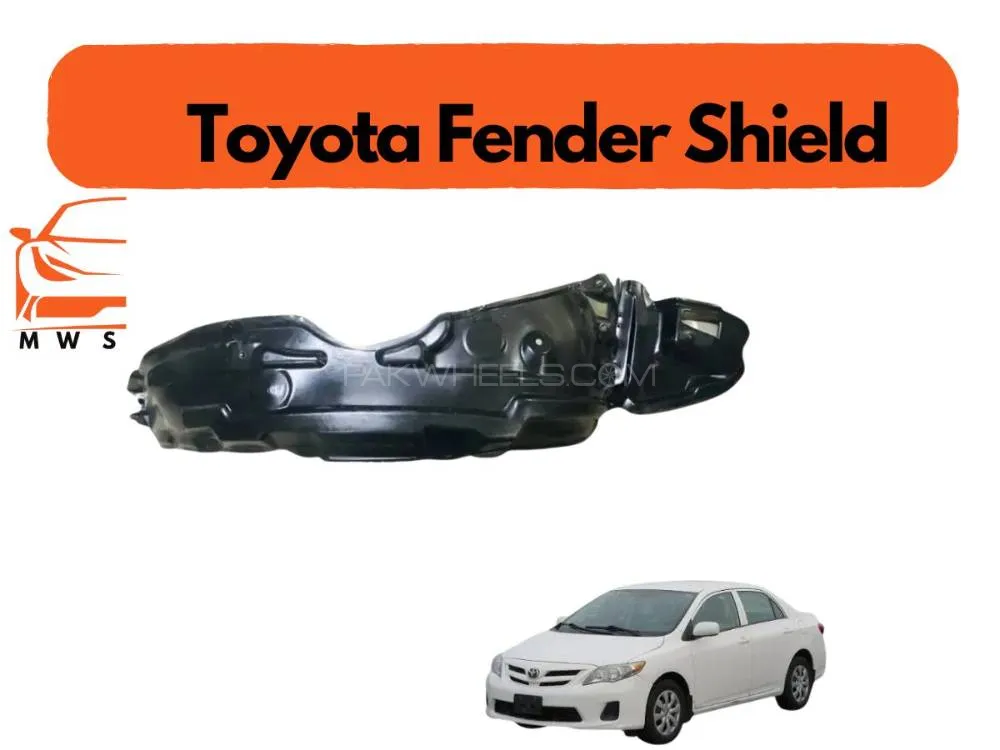 Toyota Corolla 2009-14 Fender Shield 1Pcs Image-1