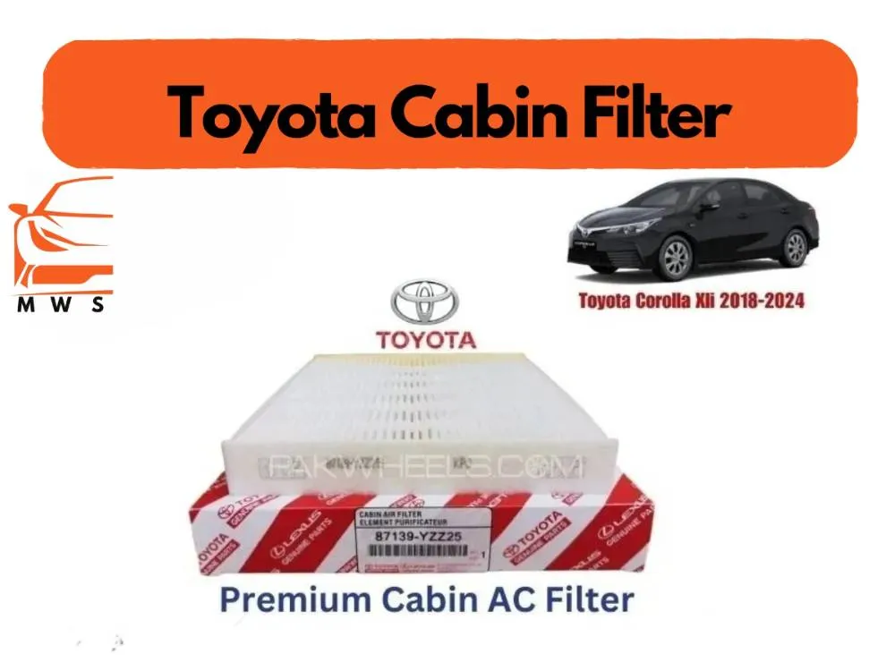 Toyota Corolla 2018-2024 Premium Quality Cabin Filter - Imported Image-1