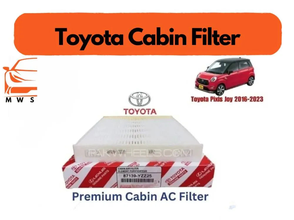 Toyota Pixis Joy 2016-2023 Premium Quality Cabin Filter - Imported Image-1