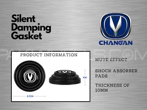 10 Pcs Door Shock Absorber Pads Buffer Bumper Pads Shock Absorption Sound Insulation Rubber Changan Image-1