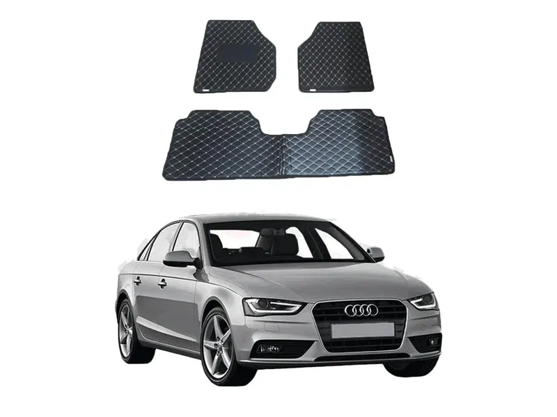 Audi A4 Model 2008-2016 7D Floor Mat ( Flat Style ) 4PCS Image-1