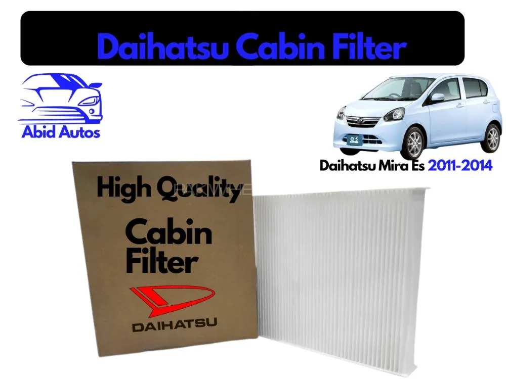  Daihatsu Mira Es 2011-2014 CABIN AC FILTER - PREMIUM QUALITY Image-1