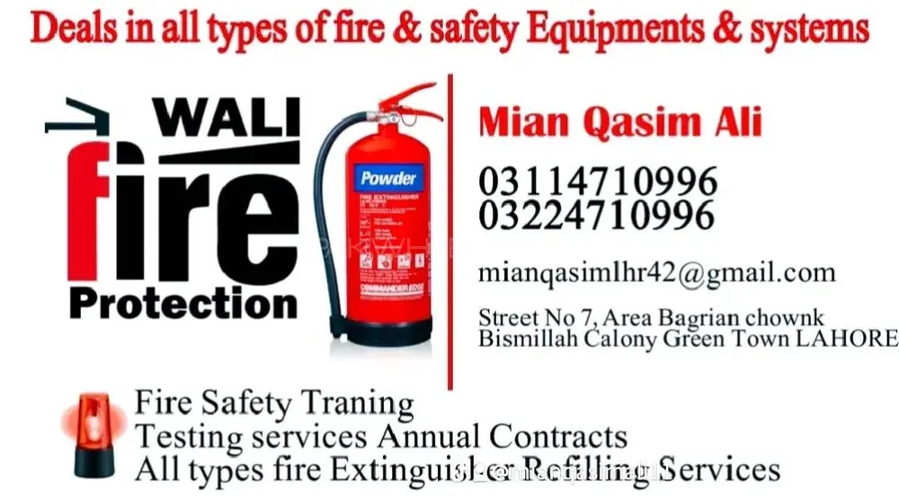 fire safety tools car jeep safety clynder new and extinguish Image-1