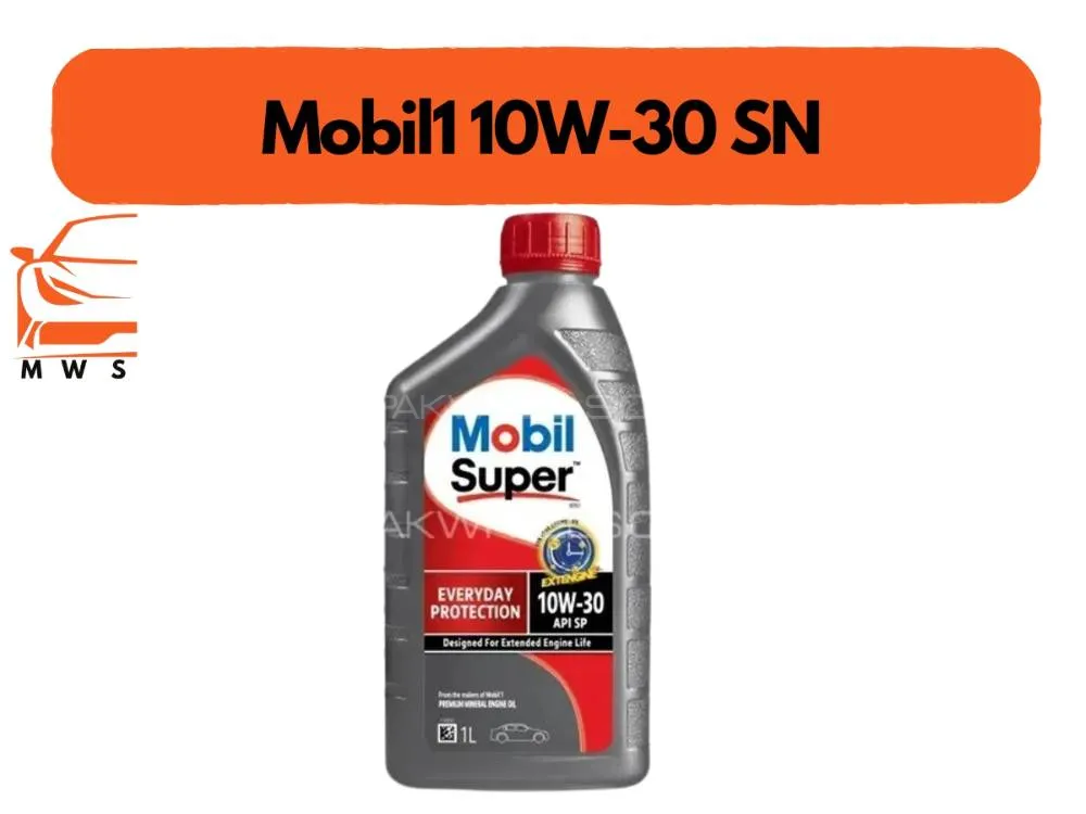 MOBIL 1 SUPER 1000 10W-30 SN Engine Oil - 1 Litre Image-1