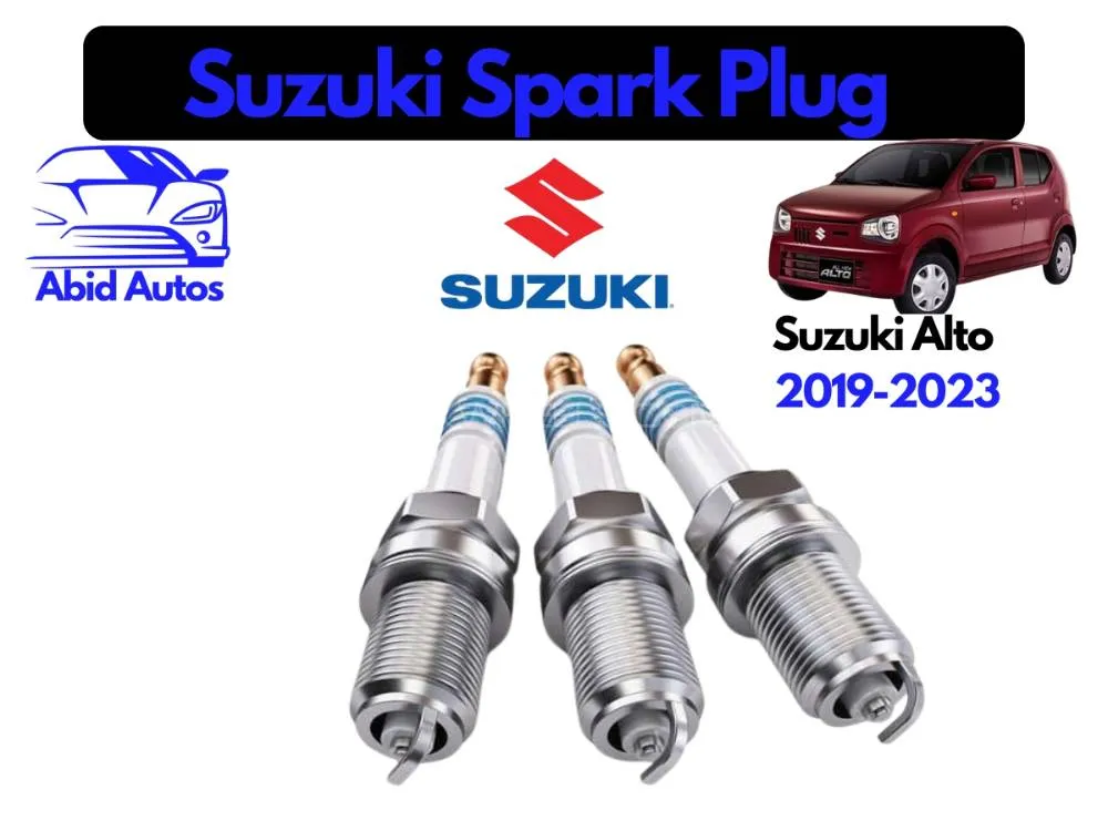 Suzuki Alto 2019-2023 Spark Plug - 3 Pcs - LKR6F10 Image-1