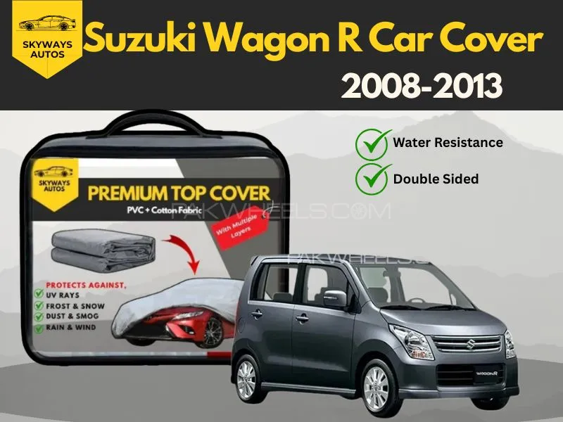 Suzuki Wagon R 2008- 2013 Car Top Cover - Premium Image-1