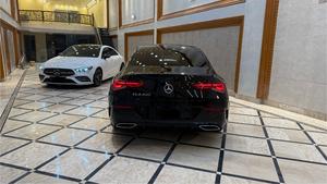 Mercedes-Benz CLA200  AMG -S ( twin turbocharged ) night black package 
Model 2021 registered 2022 in Islamabad 
Shahnawaz import.
Pearl black metallic with twin shadesd Dezine line AMG leather interior 
Mileage 24000 km
Bumper to Bumper original & spotless condition 
Top of line customised specs. 
Memory package, 14 electric power seats ejectment , heated & ventilated seats 
AMG spot bucket seat 
Multi zone climate control air conditioning 
Burmaster pro. surround sound entertainment system 
Panoramic electric sunroof 
Head up display 
Multi massager seats package 
Telescopic electric steering wheel 
Paddle shifter 
Adapted cruise controls 
Radar & adapted line accessed 
360 degrees cameras 
Multi zone auto parktronic package 
64 colours ambient lights interior 
Perfume package 
Multi driving modes eco, individual, sport, sport + & comfort.
Privacy glass package 
AMG sport suspension 
Wireless charger 
Wireless Apply CarPlay & android apps 
AMG muffler with change sound 
19 “ AMG sport alloy wheels 
Full AMG body kitted 
GT line front grill
Flat screen o led smart cluster 
Adapted led laser headlights 
Further information please call & visit at Victory Cars jail road Lahore.